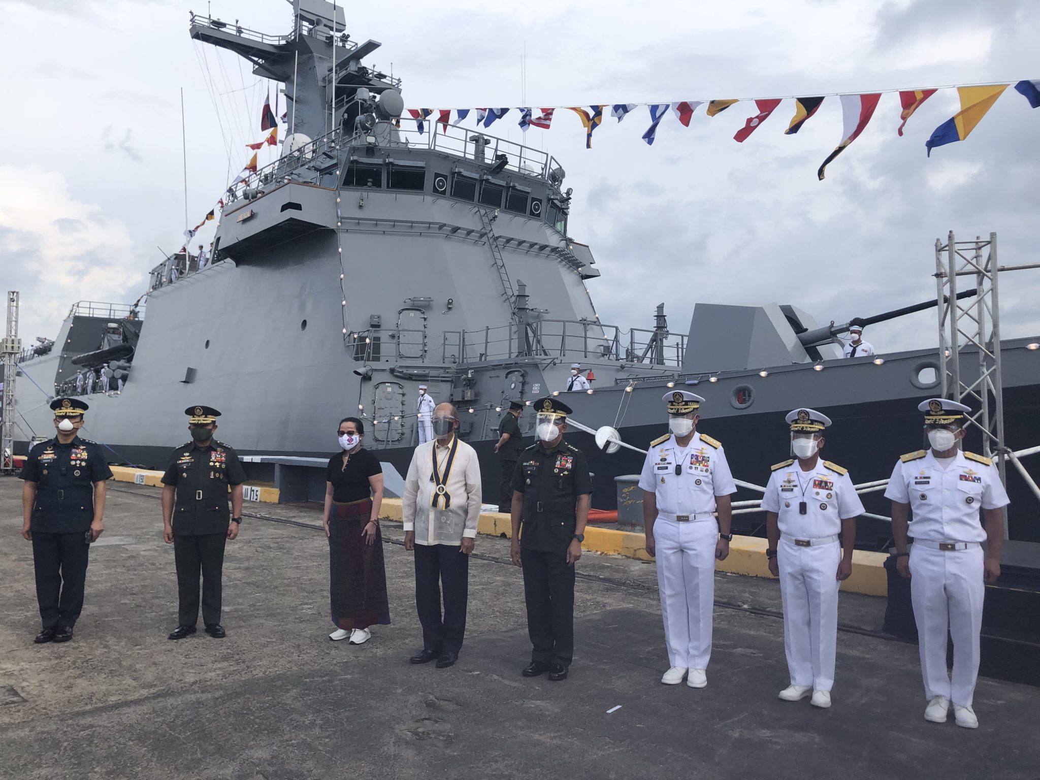 Philippine Navy’s brand new warship commissioned | Inquirer News