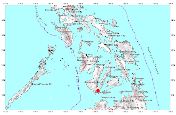 Negros Oriental earthquake