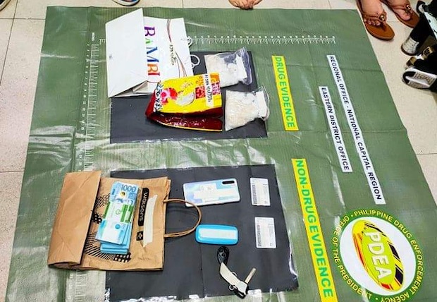  Drugs and other items in Pasig drug bust