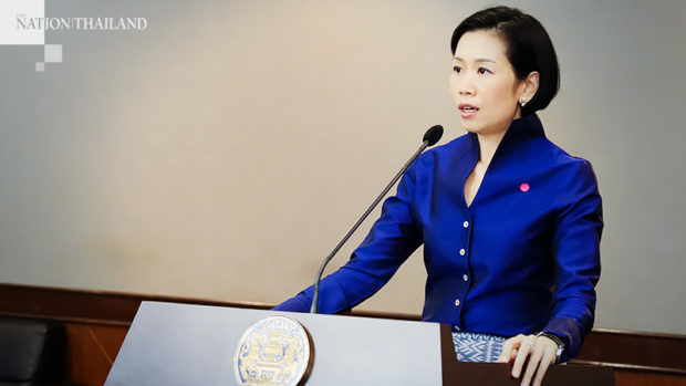 Thai government deputy spokeswoman Ratchada Thanadirek
