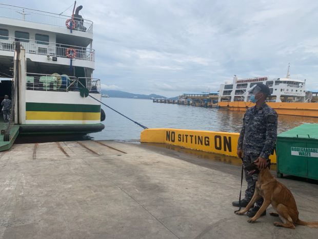Batangas port. STORY: Ports record 50,000 passengers; year’s total may reach 57M