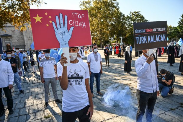 Hundreds protest in Istanbul against China's Uighur treatment