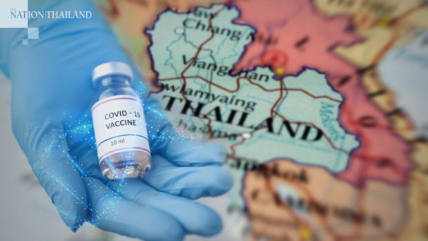 thailand map covid-19 vaccine