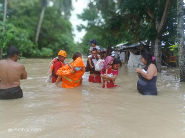 Tropical Depression "Pepito" Calauag Quezon flooded 