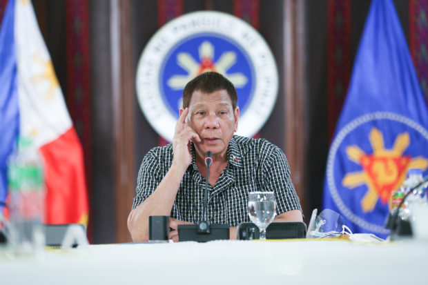 Duterte calls Congress to special session to avert delay in 2021 budget passage