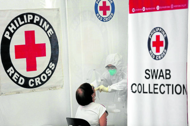 Red Cross stops PhilHealth-funded COVID-19 testing over insurer’s P930-M debt