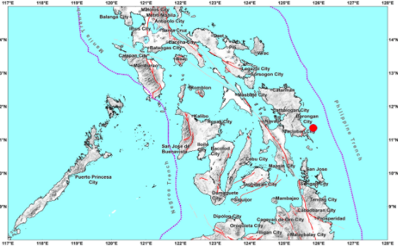 Magnitude 4.8 quake hits Eastern Samar