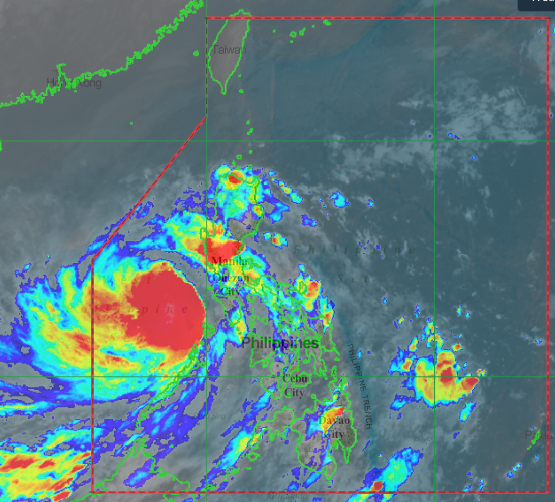 Typhoon Quinta May Intensify As It Exits Par; Lpa West Of Ph Being 