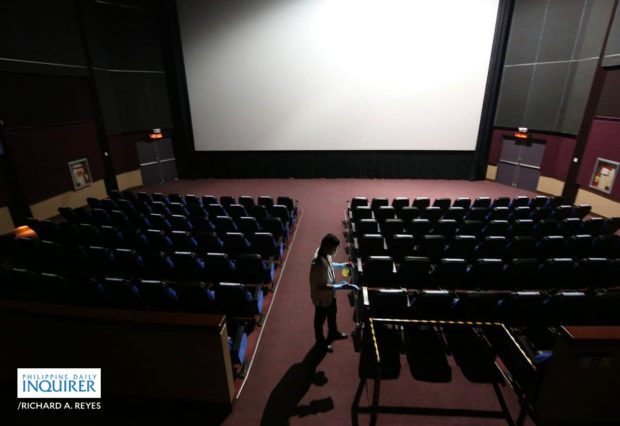Cinemas, limited tourist attractions in GCQ areas okay to reopen soon