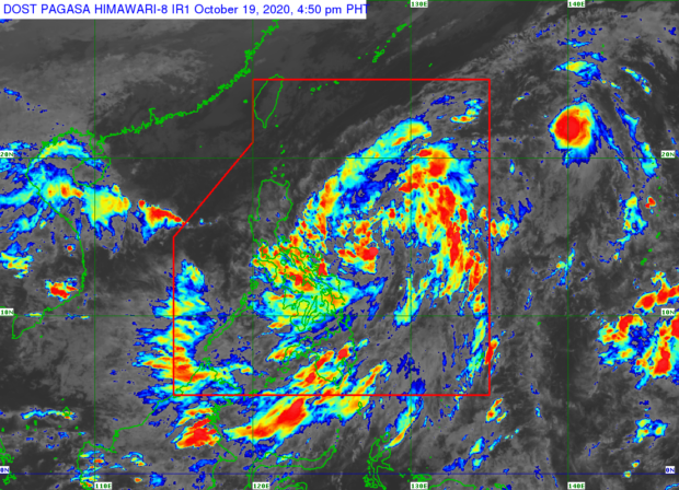 'Pepito' to become tropical storm before landfall; Signal No. 1 up in Aurora, Quirino