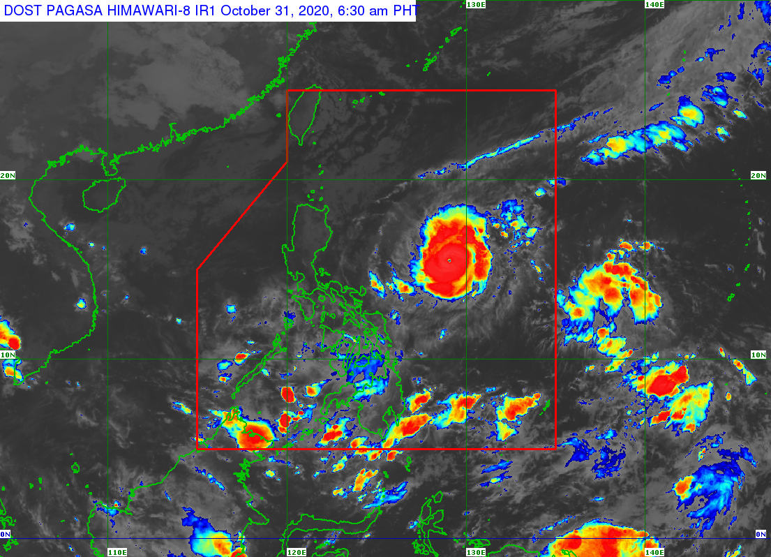 Typhoon Rolly nears Bicol region, Signal No. 2 in 4 provinces