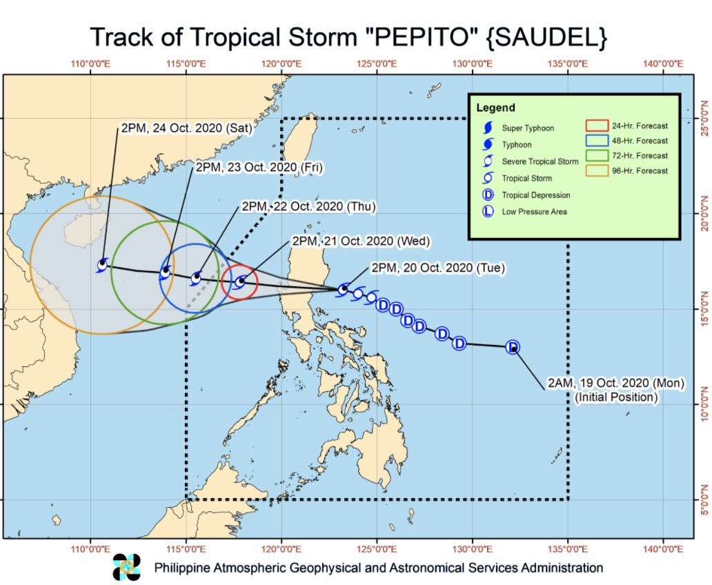 Pepito Intensifies Further As It Moves Closer To Aurora | Inquirer News