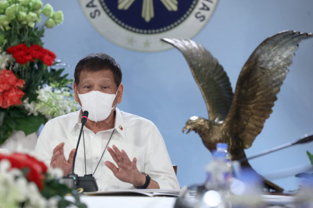 Duterte ’not plastic,’ ‘consistent’ on remarks vs Robredo — Palace