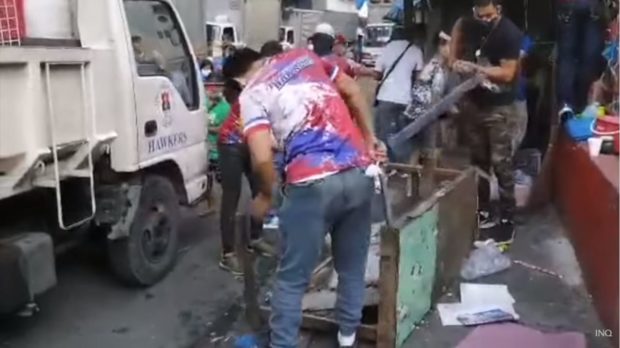 Clearing ops in Divisoria