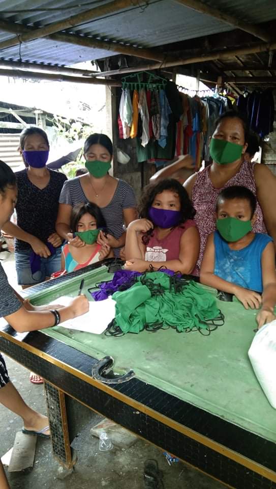 EcoWaste Coalition produces 9,500 reusable face masks