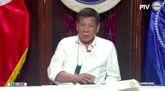 President Rodrigo Duterte 