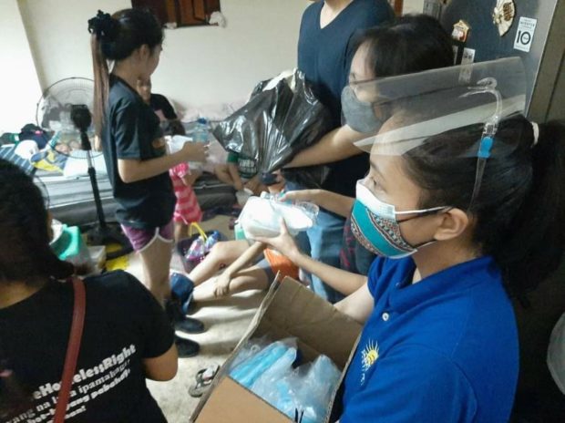 LOOK: Makabayan bloc gathers donations, provides hot meals for Ulysses-affected residents