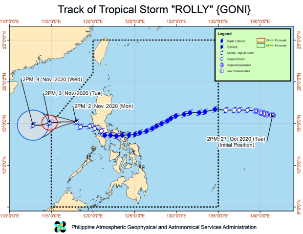 TS Siony's erratic track make uncertain predictions; Pagasa carefully watches