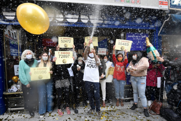 World's richest lottery spreads Christmas cheer in Spain