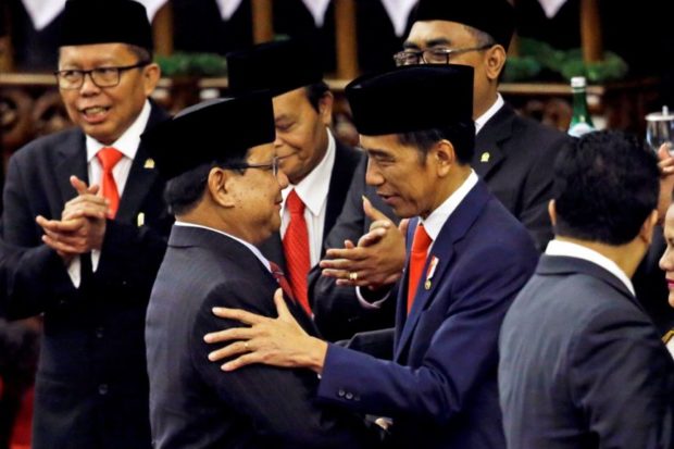  joko widodo prabowo subianto Indonesia elections