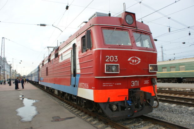 korail trans-siberian train