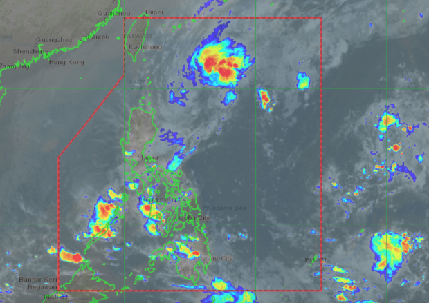 Cloudy skies over Northern Luzon; LPA forms east of Mindanao