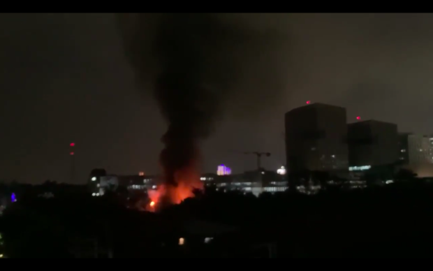 Fire at Barangay Bagong Pag-Asa, Quezon City