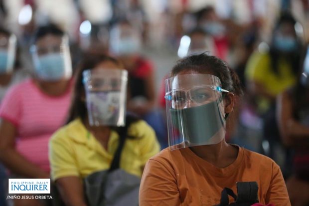 face mask face shield quarantine