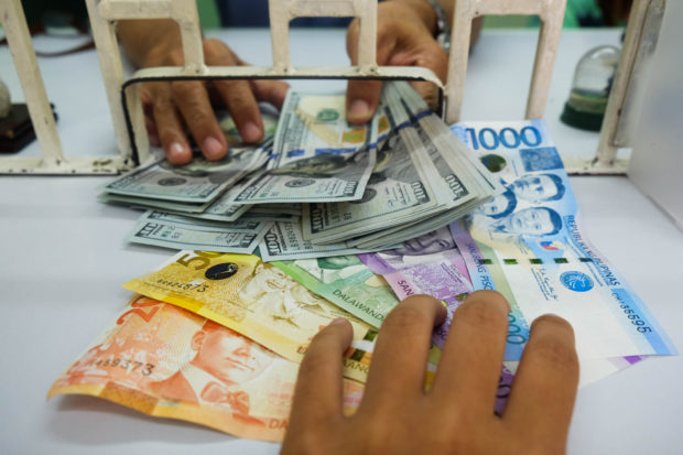 The peso is currently at 53.5 to a dollar. It is expected to weaken and may even reach an exchange rate of a P54 - 55 this year