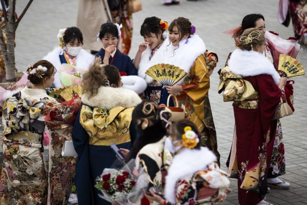 Thousands gather for Japan coming-of-age day despite virus surge