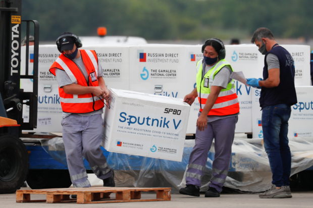 Russia flies planeload of Sputnik V vaccine to Argentina and Bolivia