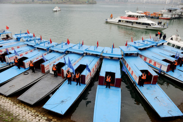 boats Yangtze River