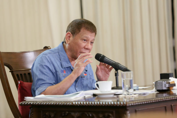 Duterte public address