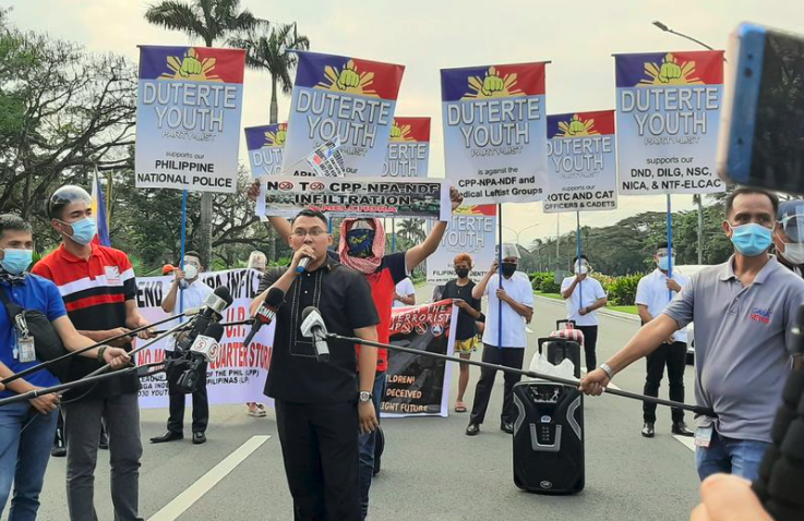Up Rally Today Duterte Youth attempts to rally inside UP; students, school officials ...