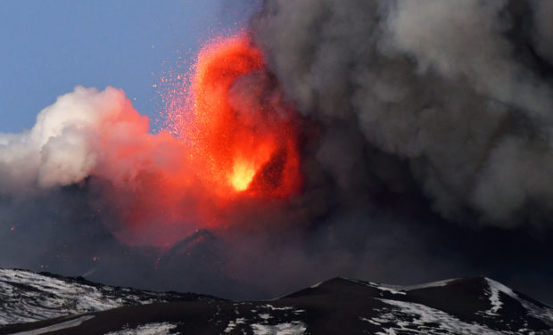 Mount Etna spews smoke and ashes in spectacular new eruption