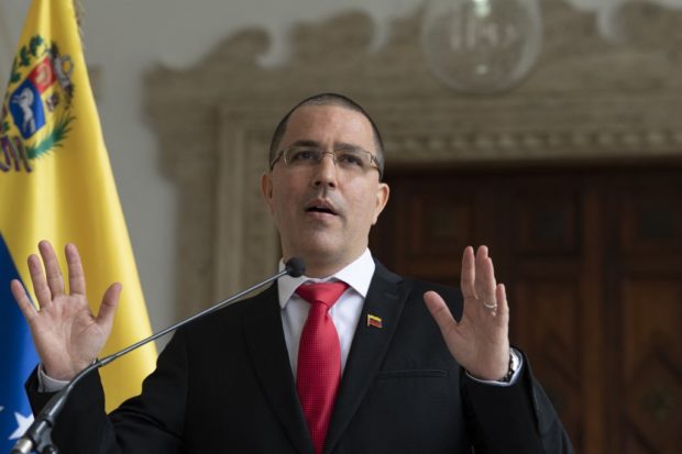 Venezuela's Foreign Minister Jorge Arreaza