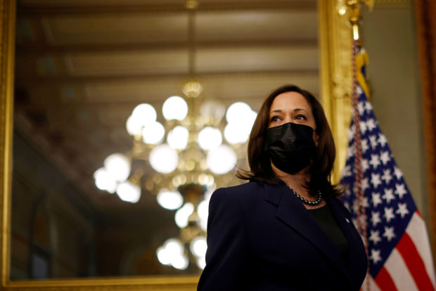 U.S. Vice President Kamala Harris urged Black Americans on Wednesday to get vaccinated against COVID-19 as data shows Blacks and Hispanics lagging behind in inoculations.