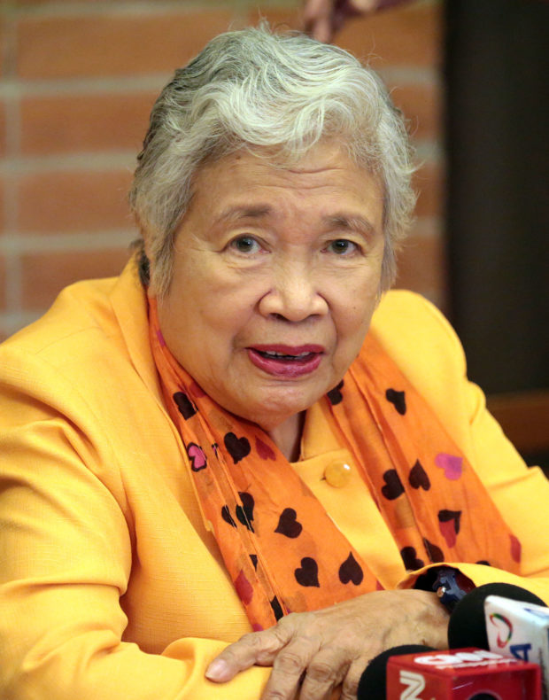 Former Education Secretary Leonor Briones was admonished but not made liable for overpriced laptops