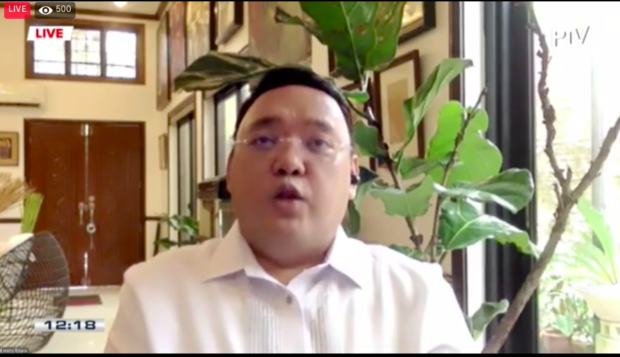 Presidential spokesperson Harry Roque. File photo from PTV video