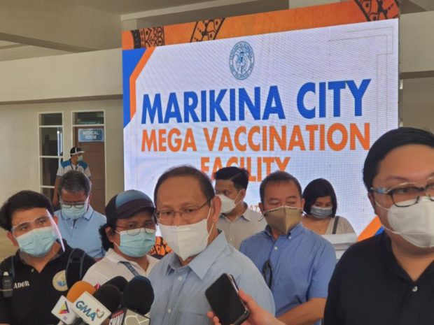 Marikina City has joined other local government units and the national government in bringing COVID-19 vaccinations to pharmacies, in an effort to hasten the country’s immunization program amid another surge in number of infections.