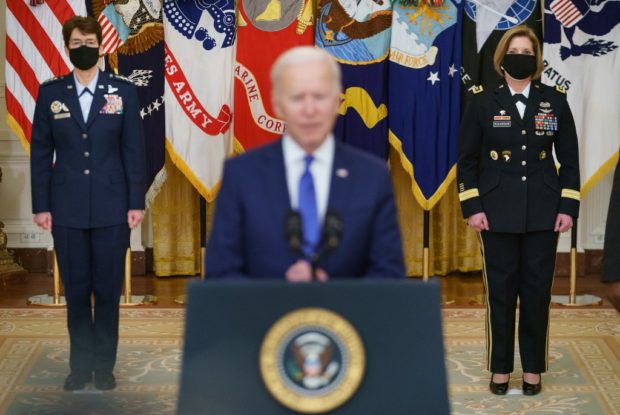 Biden women generals