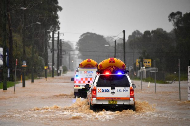 sydney flood evacuation