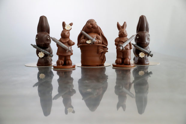 Hungarian chocolatier's vaccine bunnies offer hope for Easter