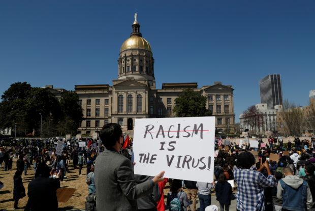 Hundreds rally in Atlanta to support Asian American community after fatal shootings