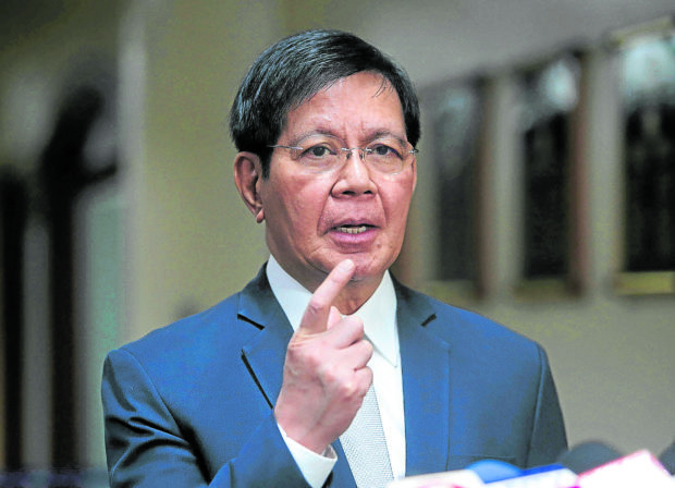 Senator Panfilo Lacson said he is “1,000%” certain President Rodrigo Duterte was not referring to him when he accused a presidential aspirant of being a cocaine user.