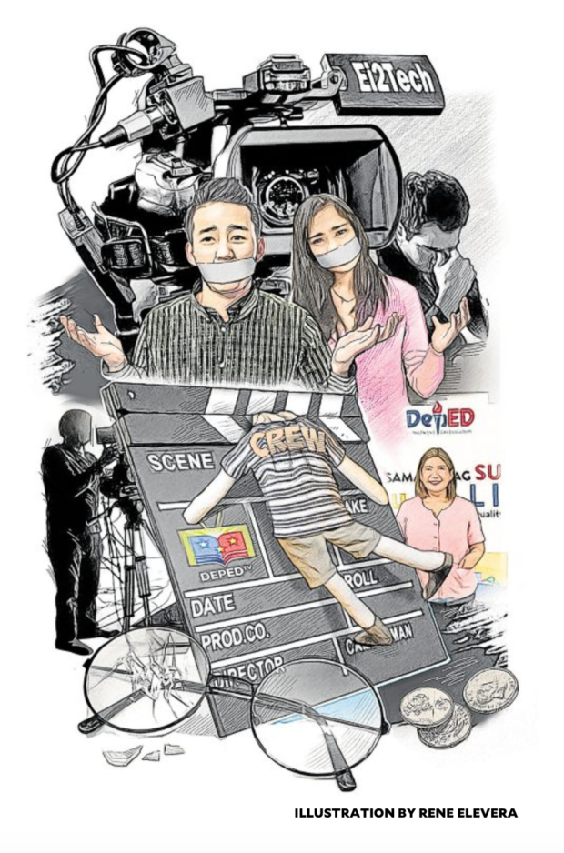 Ilustration for story on DepED TV unpaid salaries