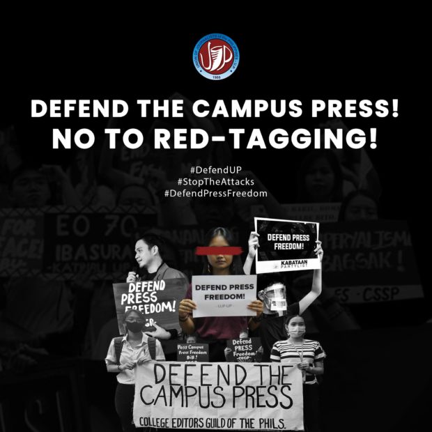‘Journalism is not a crime’: Campus journos slam threats vs UP student publications