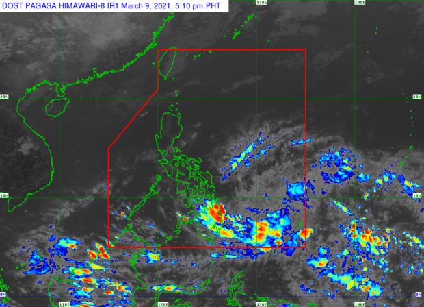 Rain over parts of Mindanao likely due to trough of LPA
