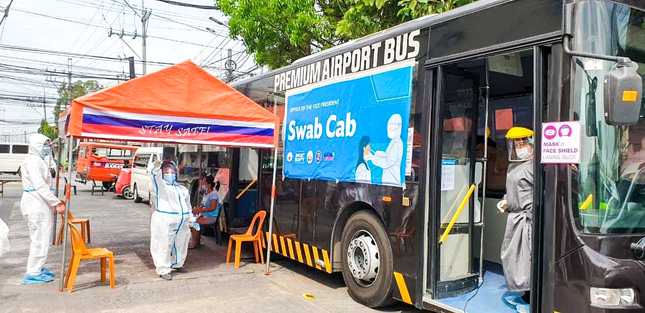 OVP’s Swab Cab rolls in again in Malabon City