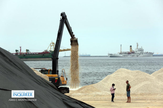 Fresh cover of dolomite sand was poured into the Manila Bay white sand.